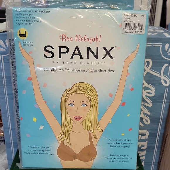 SPANX Other - Spanx Bra-llelujah Comfort Bra Bare 42BC New Sealed Package